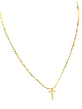 NEW Dainty Cross Pendant & Chain - Boutique